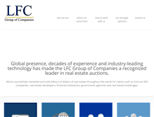 Tablet Screenshot of lfc.com